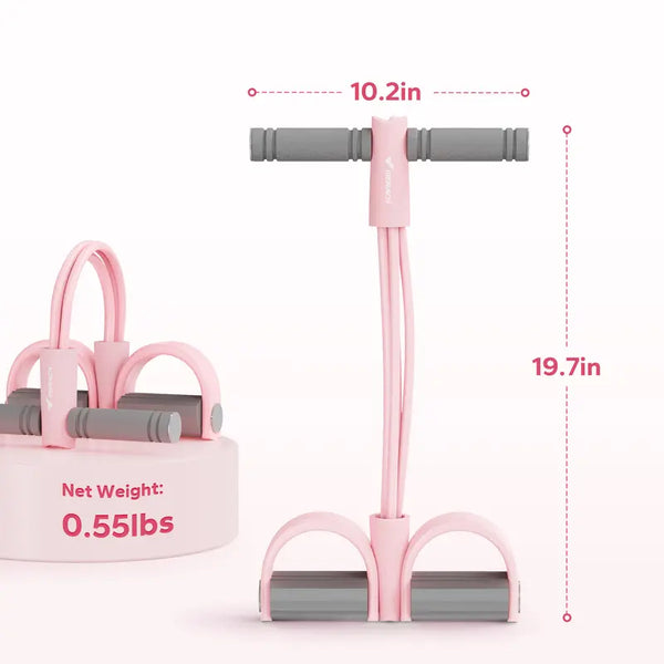 Multifunction Pedal Resistance Band, Elastic Pull Rope Fitness